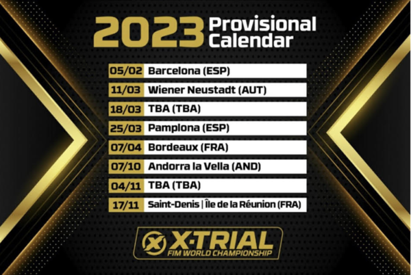www trial club com net magazine moto trial: Calendrier provisionel X