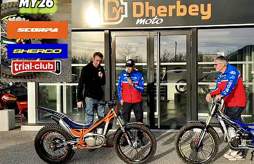 Les MY26 Sherco Scorpa arrivent ! VIDEO ICI