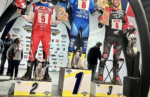 Arnau Farre et Berta Abellan, champions de France de trial urbain