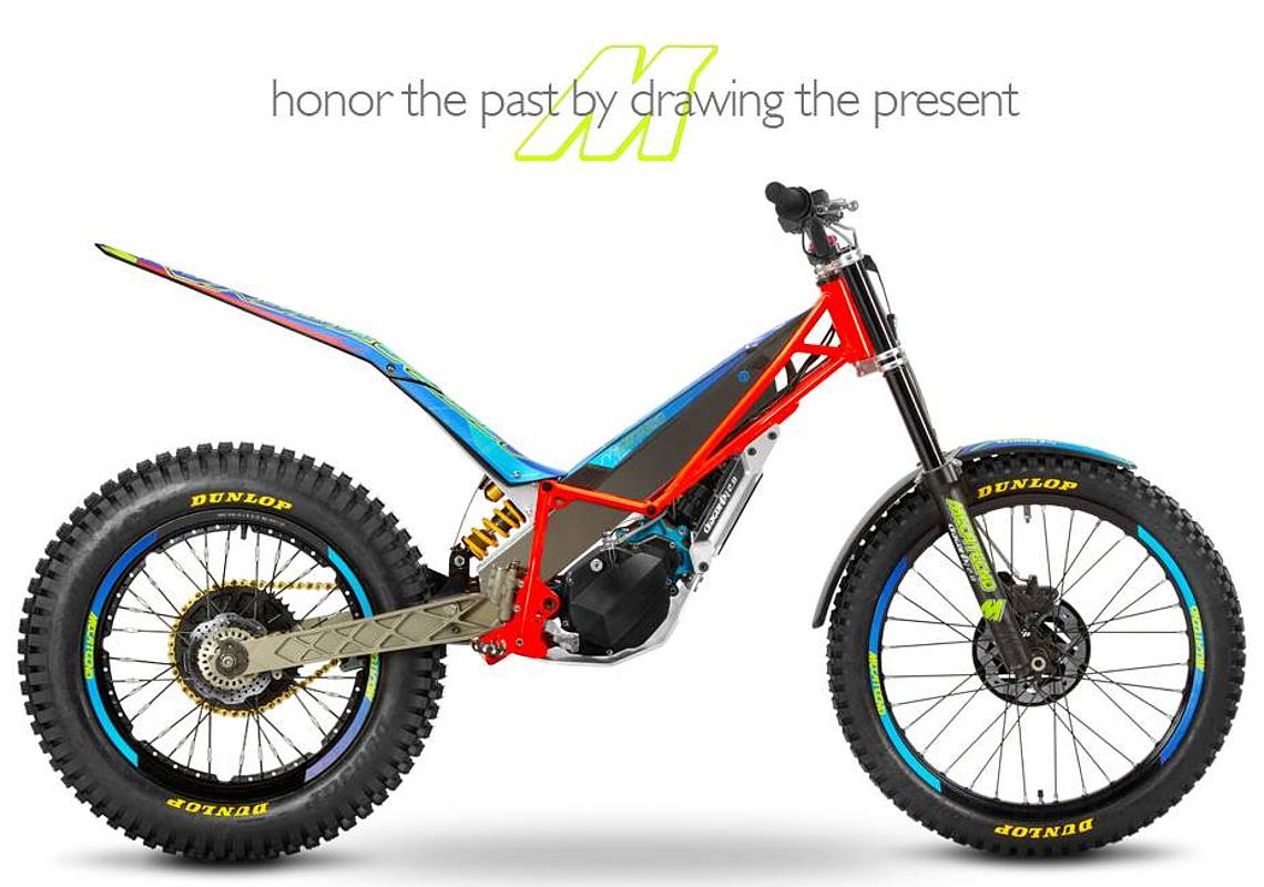 Mecatecno trials bike top