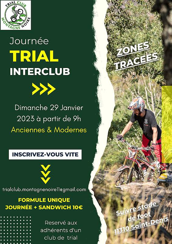 Club best sale vtt trial