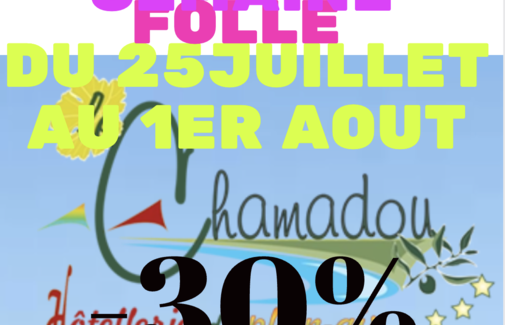 La semaine folle au Chamadou