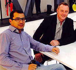 Steve Saunders et Marc Arano