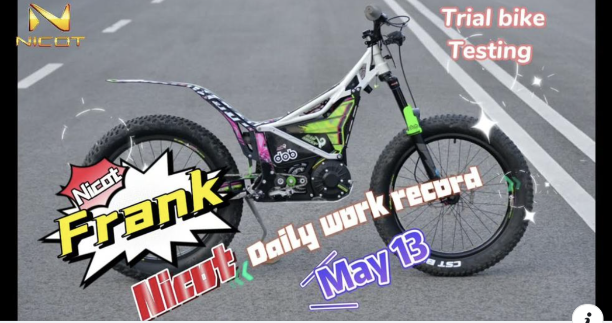 Vtt discount trial electrique