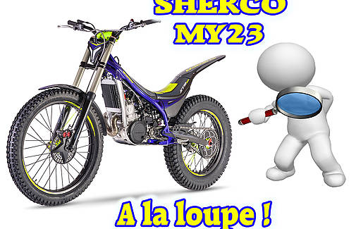 SHERCO MY23 à la loupe