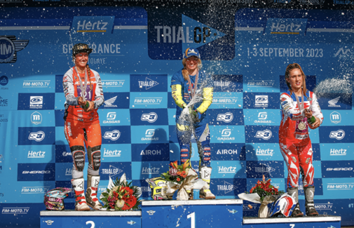 9ème titre  trial GP woman pour Emma Bristow